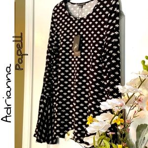 Adrianna Papell Bell Sleeves